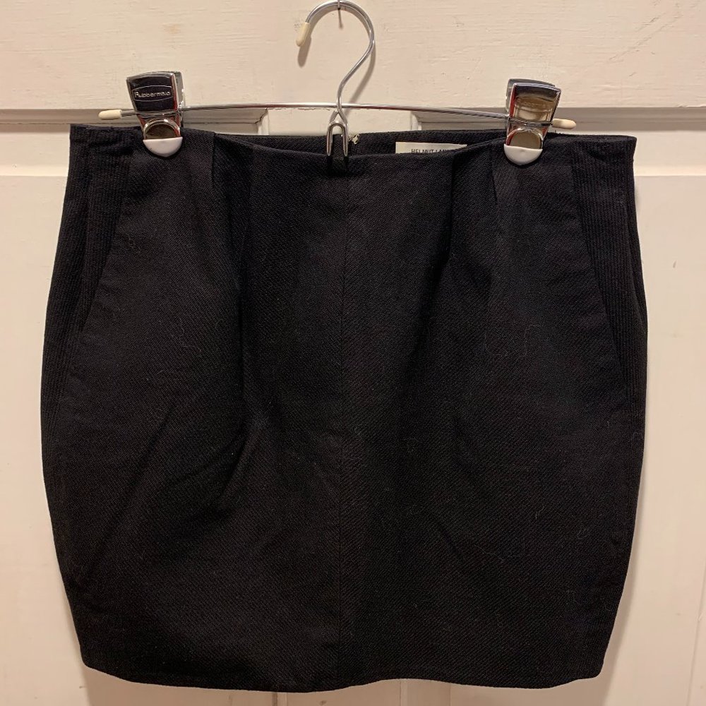 Helmut Lang~ Black Mini Skirt